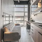 The Striped Loft Modern Elegance In A Centric Location